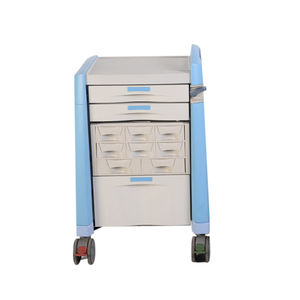 서랍 사일런트 유니버설 휠 구조 병원 트롤리와 제조 업체 도매 ABS 의료 카트 - Product Image 4