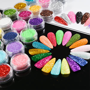 <span class=keywords><strong>24</strong></span> Couleurs/Ensemble Poudre de Paillettes Holographiques pour Ongles, Pigment Chromé Iridescent <span class=keywords><strong>Effet</strong></span> <span class=keywords><strong>Sucre</strong></span> pour Noël, Poudre Décorative pour Manucure Gel UV - Product Image 4