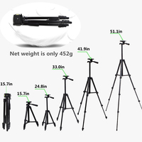 Nouveau Anneau Lumineux Pliable pour Photographie, Selfie, Vidéo Live TikTok, Lumière d'Appoint LED de 12 pouces avec Trépied