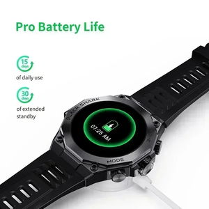 รุ่นทั่วโลก Black Shark S1 Pro หน้าจอ AMOLED ขนาด 1.43 นิ้ว ความละเอียด 466*466 แสดงผลได้ตลอดเวลา แบตเตอรี่ใช้งานได้นาน 15 วัน รองรับ NFC มาตรฐาน IP68 รองรับการชาร์จแบบไร้สาย - Product Image 5