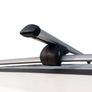 Porte-toit en aluminium, barre de protection de toit, avec verrou, pour voiture universelle SUV <span class=keywords><strong>4x4</strong></span> - Product Image 4