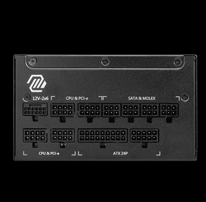 Fuente de alimentación ATX 3.1 completamente modular M-S-I MAG A1250GL PCIE5 completamente nueva - Product Image 2