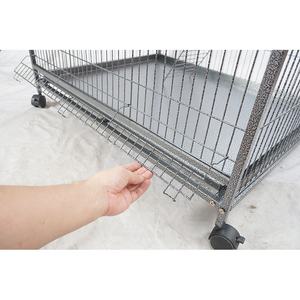 Büyük kediler için en iyi fiyat açık evcil hayvan kafesi <span class=keywords><strong>Metal</strong></span> ve demir inşaat ile hayvan desen plastik tepsi palet içinde paketlenmiş - Product Image 3