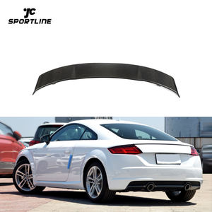 Aileron arrière JC Sportline en fibre de carbone <span class=keywords><strong>TTRS</strong></span> pour <span class=keywords><strong>Audi</strong></span> <span class=keywords><strong>TTRS</strong></span> TT <span class=keywords><strong>MK3</strong></span> 8S TTS Coupé 2016-2019 - Product Image 2