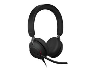 Auriculares con Cable Jabra Evolve2 40 SE Estéreo, USB-A, USB-C, <span class=keywords><strong>3</strong></span> Micrófonos, Aislamiento Pasivo de Ruido, con Luz Indicadora de Actividad - Product Image 1