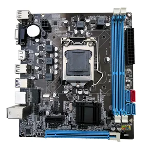 Outlet pabrik B75G303 i3 i5 i7 ddr3 pc mainboard b75 soket 1155 motherboard mendukung USB2.0