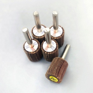 <span class=keywords><strong>DMS</strong></span> 80 Grit Disque de meule à lamelles abrasive Roue à lamelles avec arbre pour le meulage de l'acier inoxydable et du métal - Product Image 3