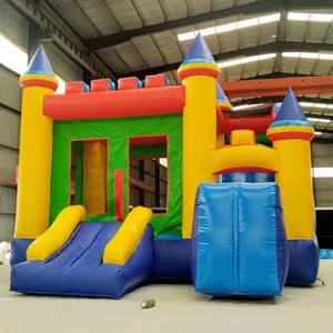 <span class=keywords><strong>Château</strong></span> gonflable commercial directement <span class=keywords><strong>de</strong></span> l'usine avec toboggan pour location d'entreprise, fêtes et événements - Product Image 1