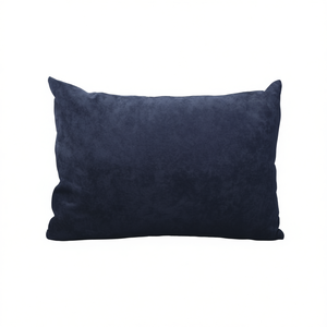 Cuscino e Poggiatesta Rinfrescante in Velluto Blu Scuro Antelina 40x60 Cojin Ice Point - Product Image 1