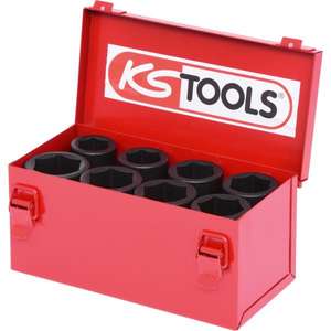 KS TOOLS - 515.0510 Jeu de douilles à chocs hexagonales 3/4 ''longues (8 pcs) - EAN 4042146172421 DOUILLES À IMPACT ET ACCESSOIRES - Product Image 4
