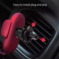 Support de chargeur de voiture sans fil intelligent S11 à induction infrarouge automatique pour téléphone portable