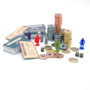 Fabricant de jeux de société en gros silicone arc-en-ciel tri couleur petite roulette de poker jeu de société à boire impression pour les enfants - Product Image 6