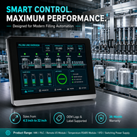Modbus casa automatización ordenador pantalla táctil hmi 7 pulgadas fabricante del panel