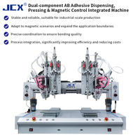 Benchtop Desktop Automatique CNC Double Composant AB Colle Distribution Pressing et Aimant Incorporation Tout en Un Machine