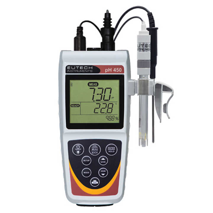 EUTECH Portable Water Quality Analyzer PH/ORP/Ion/Temperature Meter ...