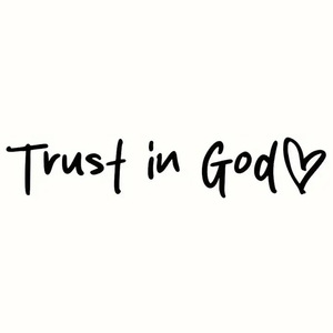 Pegatina de Vinilo para Espejo Retrovisor de Coche con Mensaje de Fe <span class=keywords><strong>en</strong></span> Dios, Bendición de Pascua, Hecho <span class=keywords><strong>en</strong></span> China - Product Image 1