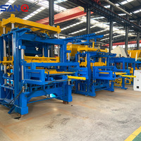 Nouvelle machine de fabrication de briques en blocs de ciment QT6-15 automatique à haut rendement pavé de blocs de pierre prix d'usine