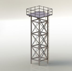 Torre de agua con estructura de acero moderna de gran capacidad <span class=keywords><strong>para</strong></span> Taller, suministro de agua, <span class=keywords><strong>riego</strong></span> agrícola y extinción de incendios - Product Image 6
