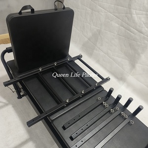 Queenlife เครื่องนอนแบบหมุนได้เครื่องทำจากอลูมิเนียมพิลาทิสแบบครึ่งทาวเวอร์ - Product Image 5