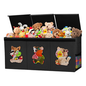 Sản Phẩm Tại Chỗ Chống Bụi Đóng Mở Lưu Trữ Tái Sử Dụng Lớn Tổ Chức <span class=keywords><strong>Bin</strong></span> Có Thể Tháo Rời Trẻ Em Đồ Chơi Lưu Trữ Tổ Chức Với Biểu Tượng Tùy Chỉnh - Product Image 1