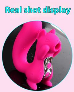Vrouwen Eekhoorn-Ondersteunde Usb Waterdichte G-Spot Vibrator Springen-Massage Borst Masturbator Verslavende Volwassen Seks Benodigdheden - Product Image 3