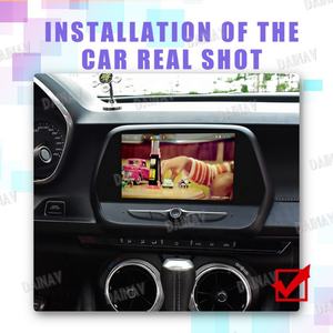 Écran tactile GPS de navigation multimédia Android 12 de 10,25 pouces pour Chevrolet Camaro 2016 2017-2021, autoradio - Product Image 4