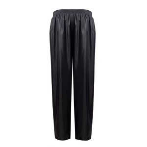 Set da pioggia traspirante per lavoratori stradali con polsini elastici antiscivolo suole Design riflettente - Product Image 2