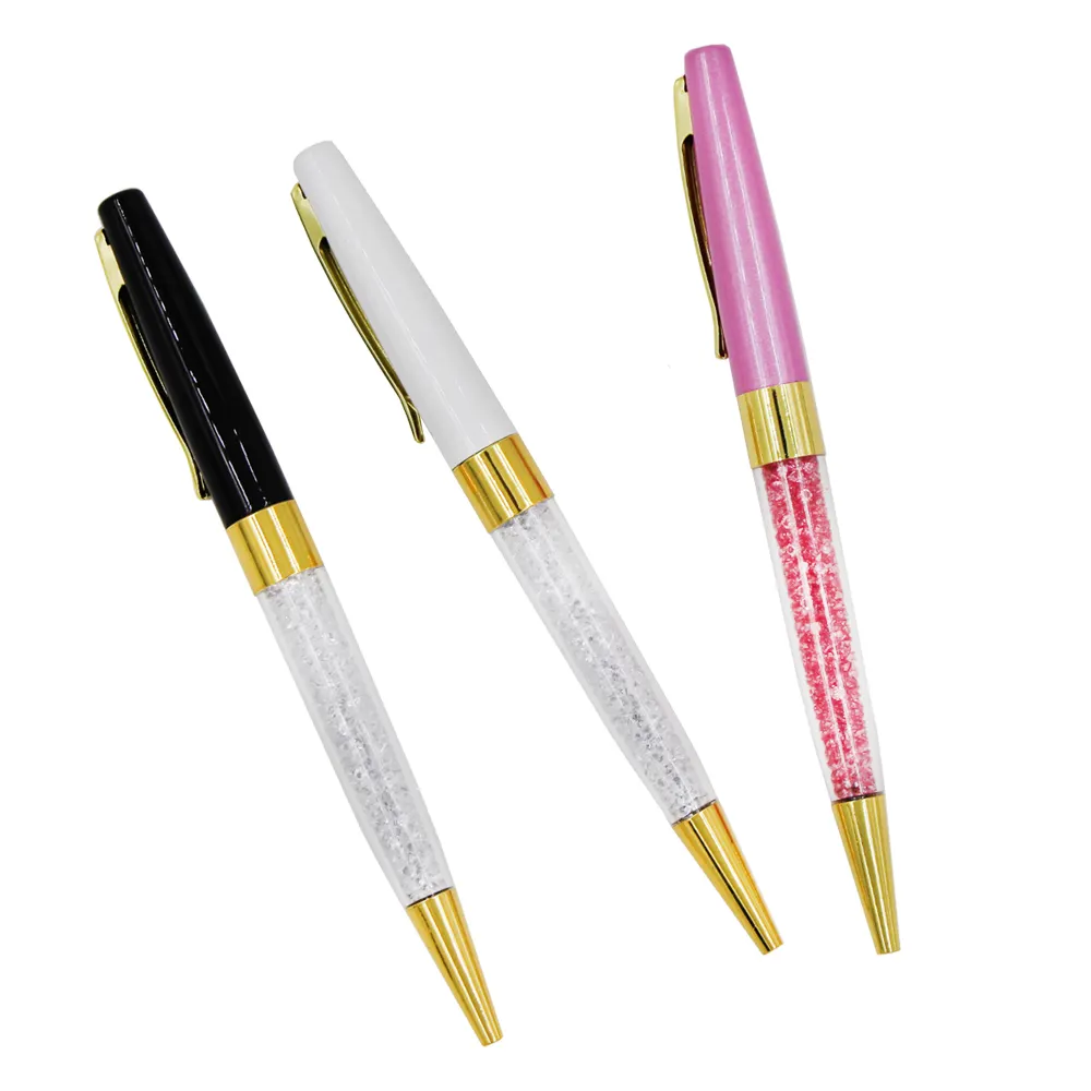 Good Quality Factory Directly Diamond Pens Writing Crystal Ball Pen