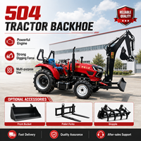 Tracteurs agricoles miniatures en gros de 50 CV, 60 CV, 70 CV, 80 CV, 90 CV avec transmission 4x4 / 4 roues motrices