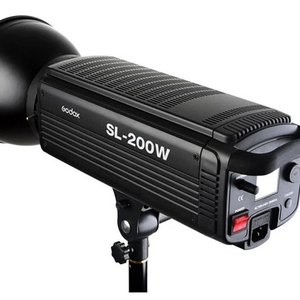Godox 200WS White 5600K รุ่นที่รองรับ Bowens Mount รีโมตรีโมตรีโมตสะท้อนแสง LED SL-200W ไฟวิดีโอ - Product Image 1