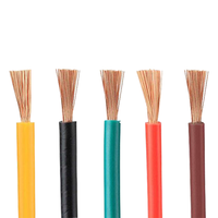 H07Z1-K de câble de fil électrique en cuivre 1.5mm 2.5mm 4mm fil de maison LSZH Flexible pour l'éclairage de Construction de bâtiment