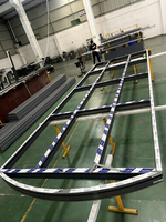 Ventanas de Aluminio con Aislamiento Térmico, Doble Acristalamiento, Vidrio Templado, Insonorizadas, Resistentes a Huracanes, con Marco Arqueado y Acabado Liso para el Hogar