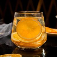 Prix de gros : Oranges séchées déshydratées pour cocktails, tranches d'orange séchées 100g, thé aux fruits sans sucre ajouté
