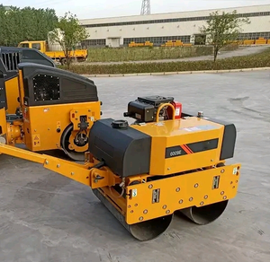 <b>Remote</b> <b>Control</b> Option 6009e Mini Vibratory Roller 09Ton With Scraper System For Efficient Compaction And Easy Cleaning - Product Image 6