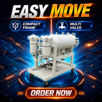 Systèmes de filtration de transformateurs, filtre à huile usagée, purificateur de diesel portable en acier inoxydable