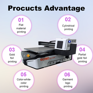 Stampante UV DTF A1 6090 Flatbed 90x60 con funzione Roll-to-Laminate e Flatbed - Product Image 4