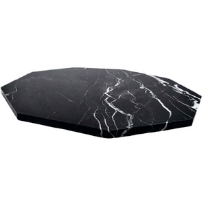 High Quality Handmade Meena Tray Modern Home Use Wooden <b>Vanity</b> Top Selling Serving Plate New Design Hot Selling Aluminium Tray - Product Image 2