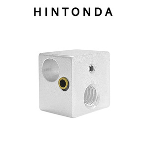Bloc chauffant pour imprimante 3D Hintonda, en alliage d'aluminium 6063 avec manchon en laiton pour Hot End - Product Image 3