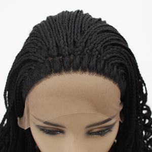 Las mejores <span class=keywords><strong>pelucas</strong></span> trenzadas estilos de diadema negra, <span class=keywords><strong>pelucas</strong></span> trenzadas cerca de mí trenzas debajo de la peluca, especialmente las tuyas <span class=keywords><strong>pelucas</strong></span> trenzadas Peluca de pelo de encaje completo - Product Image 3