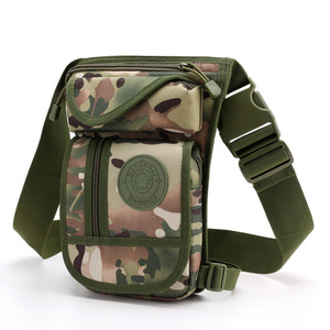 고품질 전술용 오토바이 허리 가방 방수 나일론 드롭 레그 백 남녀 공용 - Product Image 3