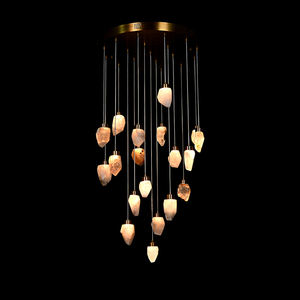 Minimalist Luxury Style Villa Living Room Dining Room Bathroom LED Glass Pendant <b>Light</b> - Product Image 1