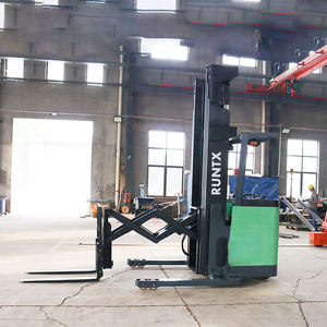 Montacargas de Tijera Runtx, Carretilla Elevadora Eléctrica de Alcance de 1 Tonelada, 1.5 Toneladas y 2 Toneladas con Horquillas Telescópicas - Product Image 1