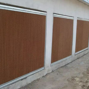 7090 Panel de enfriamiento evaporativo recubierto de marrón para invernaderos agrícolas, papel de enfriamiento de aire tipo panal - Product Image 2