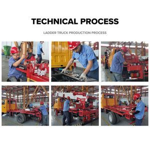 China Made JMC 4 X2 Höhen betrieb LKWs Leiter Hubwagen Power Line und Telecom Tower Maintenance <span class=keywords><strong>Ladder</strong></span> Truck - Product Image 6