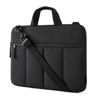 Sac pour ordinateur portable léger avec rembourrage doux, sac d'ordinateur professionnel pour le bureau, les voyages et les affaires