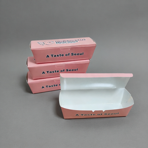 Envase Desechable <span class=keywords><strong>para</strong></span> Comida Rápida <span class=keywords><strong>para</strong></span> Llevar, Envase de Papel Kraft <span class=keywords><strong>para</strong></span> Hot Dogs y Salchichas, Bandeja <span class=keywords><strong>para</strong></span> Hot Dogs, Caja de Papel <span class=keywords><strong>para</strong></span> Comida Rápida - Product Image 5