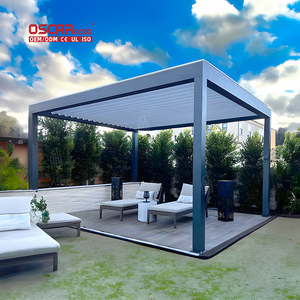 Pérgola Patio <span class=keywords><strong>de</strong></span> <span class=keywords><strong>madera</strong></span> Venta caliente Cobertizo Gazebo <span class=keywords><strong>de</strong></span> alta calidad Pérgola <span class=keywords><strong>de</strong></span> aleación <span class=keywords><strong>de</strong></span> aluminio barata - Product Image 1