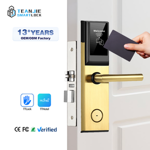 KHÁCH SẠN RFID thẻ kiểm soát truy cập thông minh khóa trong thép không gỉ nhôm gỗ cửa đám mây Bộ nhớ lưu trữ dữ liệu wifi SDK kết nối - Product Image 1