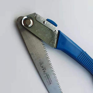 Sierra Plegable Dezhizhu de 270 mm con Hoja de Acero de Alto Carbono y Mango de Plástico Azul para Podar Árboles de Jardín - Product Image 3