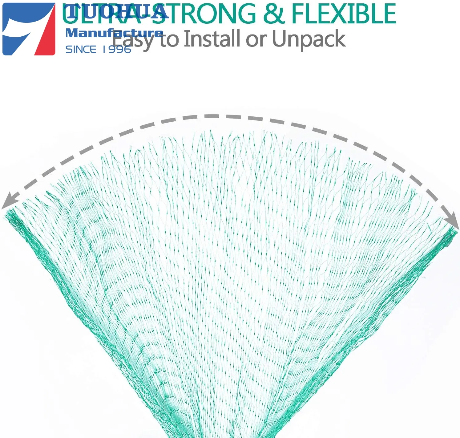 green agricultural anti bird net garden bird protection mesh